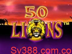 Mời chơi game 50 Lions miễn phí mới nhất