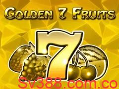 Mời chơi Game slot Golden 7 Fruits miễn phí mới nhất